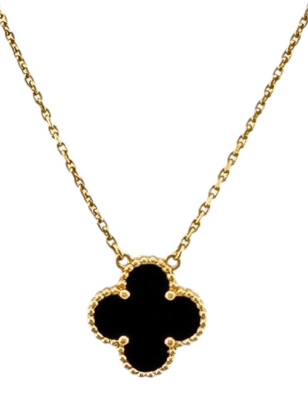 Van Cleef & Arpels Vintage Unhambra Necklace 18k Gold